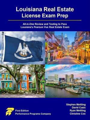 cover image of Louisiana Real Estate License Exam Prep